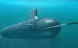Tàu ngầm hạt nhân USS Vermont Mỹ cập cảng Hàn Quốc