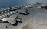 Tàu sân bay mang tiêm kích tàng hình F-35C được Mỹ điều tới Trung Đông