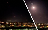 Khoảnh khắc tên lửa Iran xuyên thủng lưới phòng không Israel