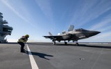 Tiêm kích F-35B Anh xin hạ cánh khẩn cấp vì cạn nhiên liệu khi bay biển