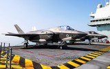 Tiêm kích F-35B Anh xin hạ cánh khẩn cấp vì cạn nhiên liệu khi bay biển