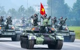 Uy lực xe tăng T-62 Việt Nam xuất hiện trong tổng duyệt sự kiện A80