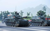 Pháo tự hành mạnh nhất của QĐND Việt Nam tham gia A80