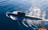 Cặp đôi tàu ngầm Kilo hiện đại tham gia sự kiện A80
