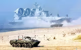 Tàu đổ bộ đệm khí Zubr Nga tham gia Zapad-2025: Sức mạnh đổ bộ và biểu tượng công nghệ hải quân