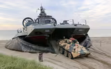 Tàu đổ bộ đệm khí Zubr Nga tham gia Zapad-2025: Sức mạnh đổ bộ và biểu tượng công nghệ hải quân