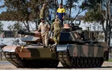 Australia thử nghiệm cho xe tăng Abrams thế hệ mới đổ bộ đường biển 