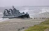 Tàu đổ bộ đệm khí Zubr Nga tham gia Zapad-2025: Sức mạnh đổ bộ và biểu tượng công nghệ hải quân
