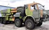 Nga trình làng pháo phản lực Sarma 300 mm trên khung KamAZ-63501