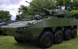Thiết giáp Patria AMV XP – quân bài mới trong chiến lược phòng thủ của Nhật Bản