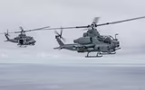Trực thăng tấn công AH-1Z Viper Mỹ tới Puerto Rico, đối phó tội phạm xuyên quốc gia