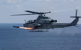 Trực thăng tấn công AH-1Z Viper Mỹ tới Puerto Rico, đối phó tội phạm xuyên quốc gia