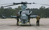 Trực thăng tấn công AH-1Z Viper Mỹ tới Puerto Rico, đối phó tội phạm xuyên quốc gia
