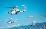 Trực thăng tấn công AH-1Z Viper Mỹ tới Puerto Rico, đối phó tội phạm xuyên quốc gia