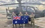 Australia tiếp nhận trực thăng tấn công Apache AH-64E: Bước ngoặt chiến lược hướng Bắc