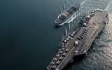 Tàu sân bay USS Harry S. Truman tạm vá vết thương, chờ đại tu toàn diện