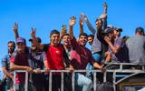 Niềm vui về nhà của người dân Gaza sau khi Israel - Hamas ngừng bắn