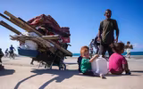 Niềm vui về nhà của người dân Gaza sau khi Israel - Hamas ngừng bắn