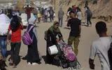 Niềm vui về nhà của người dân Gaza sau khi Israel - Hamas ngừng bắn