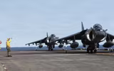 Mỹ phô trương sức mạnh trên biển Caribe bằng đòn đánh của AV-8B Harrier II