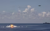 Mỹ phô trương sức mạnh trên biển Caribe bằng đòn đánh của AV-8B Harrier II