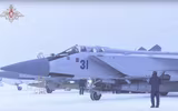 Tiêm kích MiG-31K Nga tập tiếp dầu trên không, mở rộng tầm tấn công 