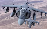Mỹ phô trương sức mạnh trên biển Caribe bằng đòn đánh của AV-8B Harrier II