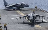 Mỹ phô trương sức mạnh trên biển Caribe bằng đòn đánh của AV-8B Harrier II