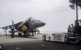 Mỹ phô trương sức mạnh trên biển Caribe bằng đòn đánh của AV-8B Harrier II