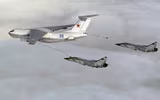 Tiêm kích MiG-31K Nga tập tiếp dầu trên không, mở rộng tầm tấn công 