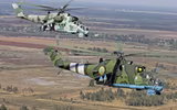 Trực thăng Mi-24 Ukraine trở thành ‘sát thủ diệt UAV’ trên bầu trời chiến sự