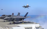 Tiêm kích Su-30MKI Ấn Độ tập đánh cận chiến với F-35B Anh
