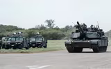 Đài Loan ra mắt lữ đoàn tăng M1A2T giữa căng thẳng với Trung Quốc