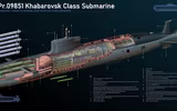 Nga hạ thủy tàu ngầm hạt nhân Khabarovsk, bước đi mới trong chiến lược kiểm soát đại dương