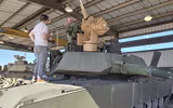 Mỹ thử nghiệm pháo Bullfrog chống UAV lắp trên xe tăng Abrams 
