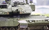 Đức điều xe tăng Leopard 2A8 tối tân đến sát Nga