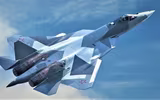 Su-57E tàng hình của Nga 'gây bão' tại Dubai Airshow 2025