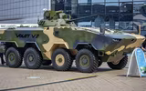 Belarus khẳng định năng lực lục quân khi biên chế thiết giáp BTR V2 8×8 hiện đại