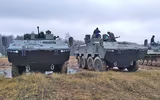 Belarus khẳng định năng lực lục quân khi biên chế thiết giáp BTR V2 8×8 hiện đại
