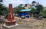 [Ảnh] ‘Pháo đài bay’ B52 phơi xác hoàn toàn khi hồ Hữu Tiệp rút cạn nước 
