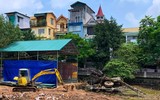 [Ảnh] ‘Pháo đài bay’ B52 phơi xác hoàn toàn khi hồ Hữu Tiệp rút cạn nước 