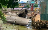 [Ảnh] ‘Pháo đài bay’ B52 phơi xác hoàn toàn khi hồ Hữu Tiệp rút cạn nước 