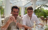 [Ảnh] Hai cha con ca sĩ Thomas Anders- Modern Talking thoát hiểm vụ cháy ôtô
