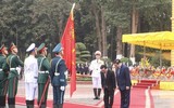 Lễ đón Thủ tướng Lào Phankham Viphavanh thăm chính thức Việt Nam