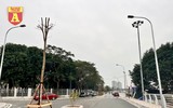 Không gian Hồ Tây có thêm đoạn đường mới khang trang