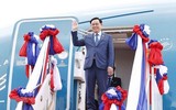 Chủ tịch Quốc hội Vương Đình Huệ bắt đầu thăm chính thức Lào