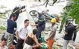 Cận cảnh hiện trường vụ nổ khí gas tại phố Yên Phụ khiến nhiều người bị thương