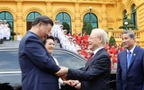 Lễ đón Tổng Bí thư, Chủ tịch nước Trung Quốc thăm cấp Nhà nước tới Việt Nam