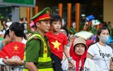 Lực lượng Công an Hà Nội vào vị trí: Đảm bảo an ninh, an toàn tuyệt đối cho sự kiện A80 