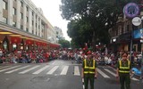 Lực lượng Công an Hà Nội vào vị trí: Đảm bảo an ninh, an toàn tuyệt đối cho sự kiện A80 